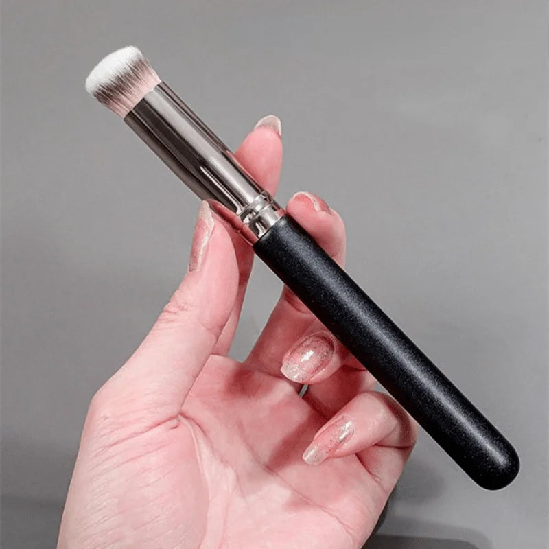 1pc Concealer Brush, Premium Nose Contour Kabuki Blusher Brushes, Flawless Under Eye Dense Face Makeup Brush for Blending Liquid CB DROPSHIPPING