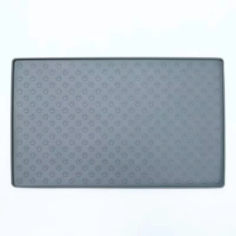 Pet Placemat Cat Dog Drinking Feeding Placemat Feeder Mats Cat Feed Mat Dog Food bowl Mat Silicone Waterproof Pet Bowl Pad 2025 CB DROPSHIPPING