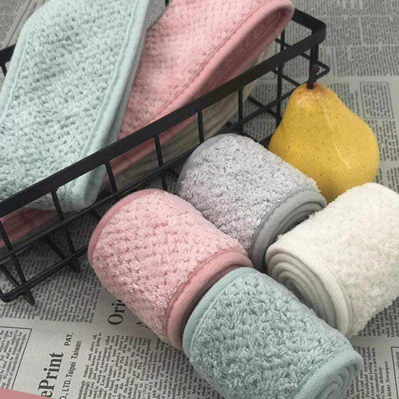 Adjustable Makeup Headband Soft Fleece Face Wash Towel Bath Spa Facial Hairband Skincare Beauty Head Wrap Accessory CB DROPSHIPPING