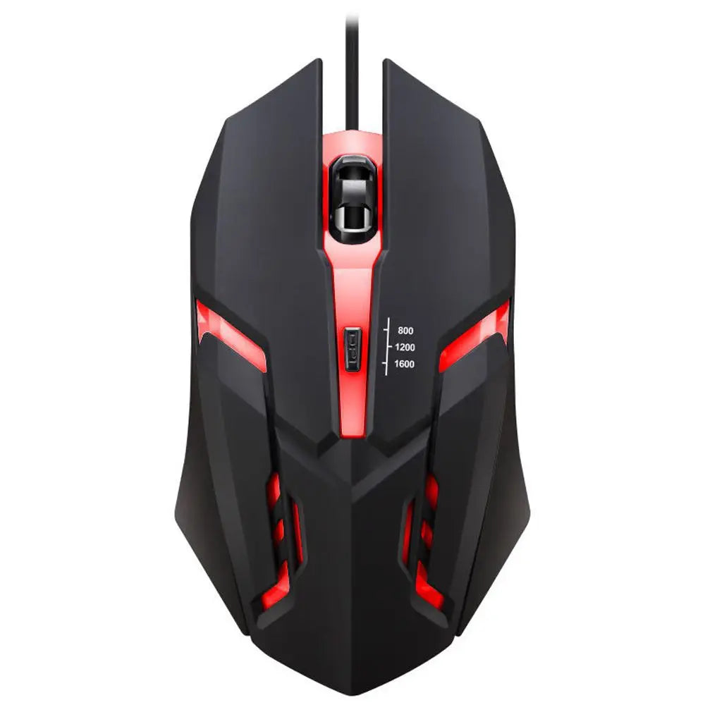 20251 PC ITLY M01 Sports LED Luminous Backlit USB Wired Gaming Mouse for Desktop PC Laptop Office Computer Gaming Mouse CB DROPSHIPPING