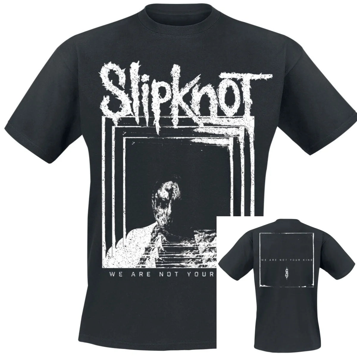 Iowa Star Slipknot T-Shirt Men Women Vintage Metal Rock Band Graphic Tee 100% Cotton Summer Streetwear Top