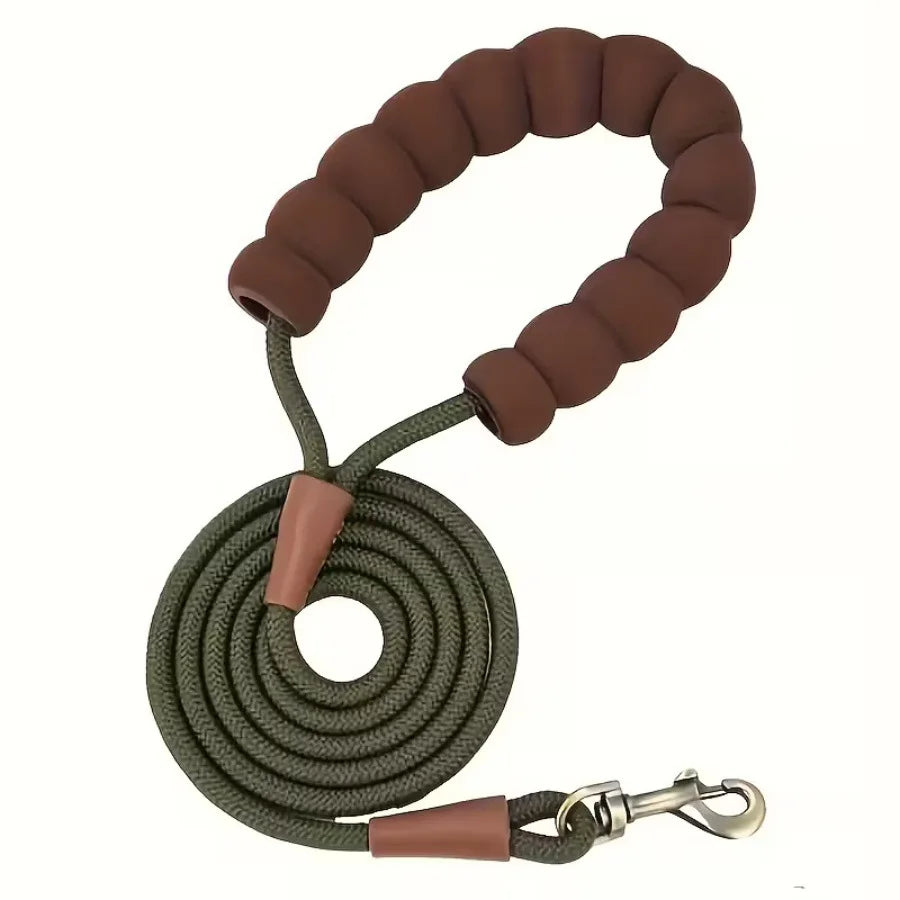 Dog Leash Pet Traction Rope for Small Medium Large Dogs Durable Nylon Walking Lead Comfortable Handle Heavy Duty Dog Leash