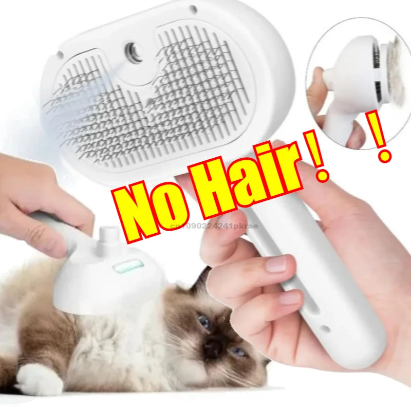 Spray Pet Hair Comb Pet Hair Remover Cleaning Brush Cats Grooming Dog Accessories Tools Dematting Water Mist Humidifier Comb CB DROPSHIPPING