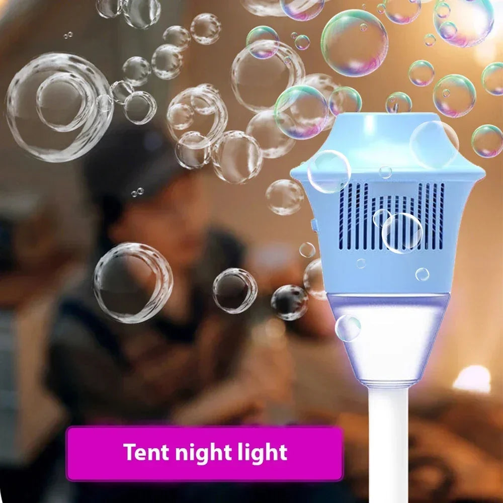 Stand Bubble Machine with Lights&music for Outdoor Soap Bubble Blower Suitable for Water Sport Wedding Party Decor Bubble CB DROPSHIPPING