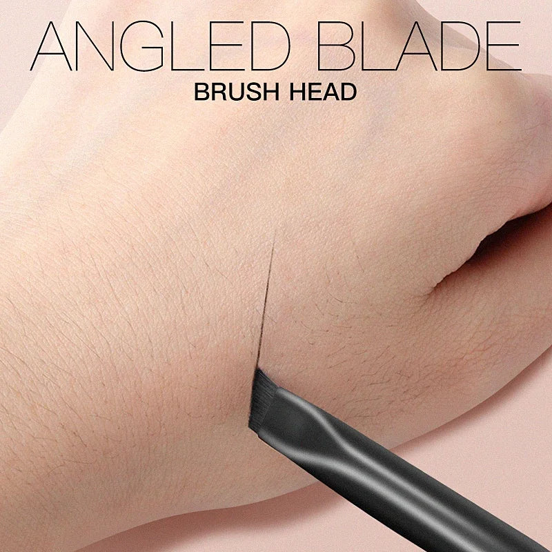 4pcs Blade Makeup Brushes Angled Thin Eyebrow Brush Flat Fine Eyeliner Brush Professional Liner Brow Make Up Tools CB DROPSHIPPING