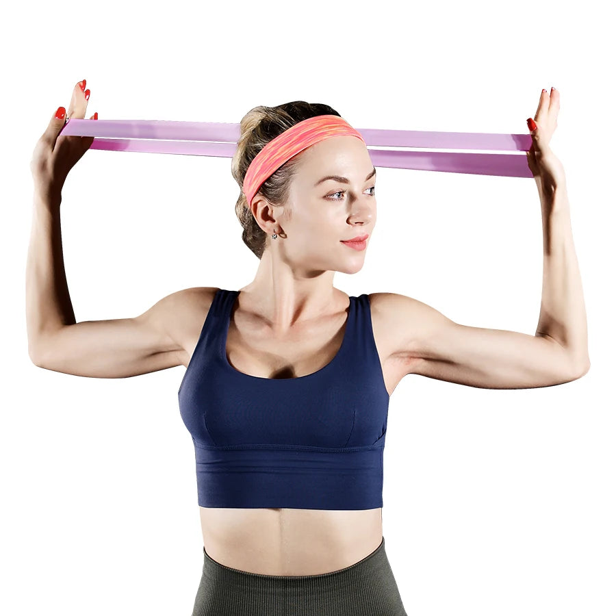 Fitness Elastic Resistance Bands Home Pilates Gym yoga resistance Bands Stretching Training Crossfit Sport Workout Equipment CB DROPSHIPPING