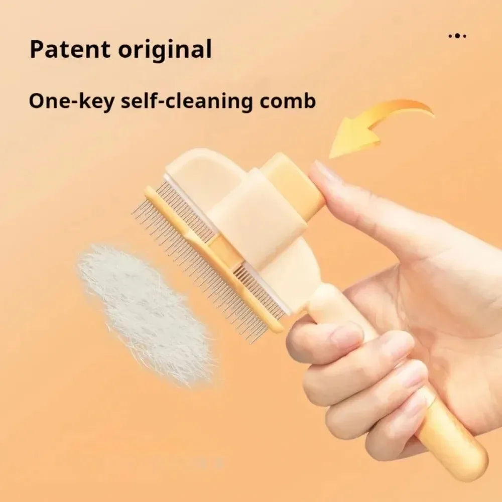 Pet Dog Hair Brush Cat Brush Comb Pets Hair Remover for Dogs Cats Puppy Kitten Grooming Tools Dogs Accessories Gato Pet Products CB DROPSHIPPING