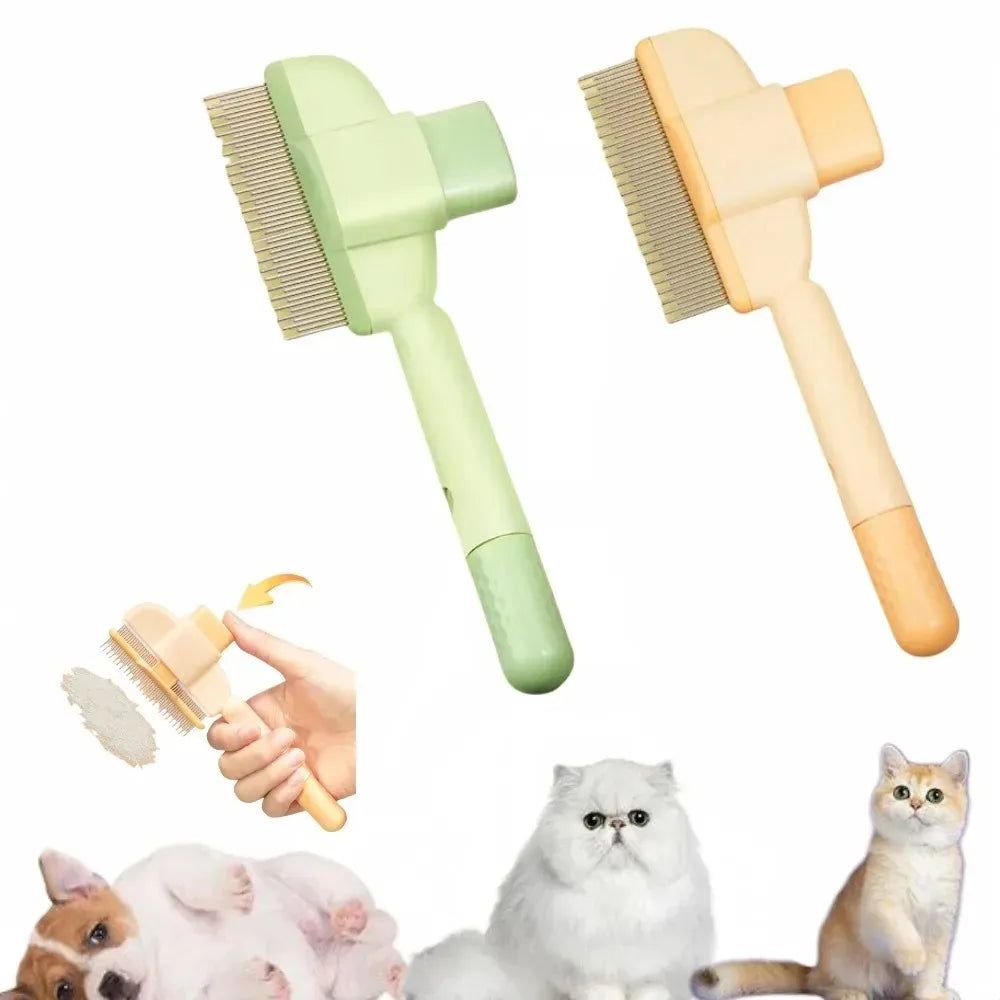 Pet Dog Hair Brush Cat Brush Comb Pets Hair Remover for Dogs Cats Puppy Kitten Grooming Tools Dogs Accessories Gato Pet Products CB DROPSHIPPING