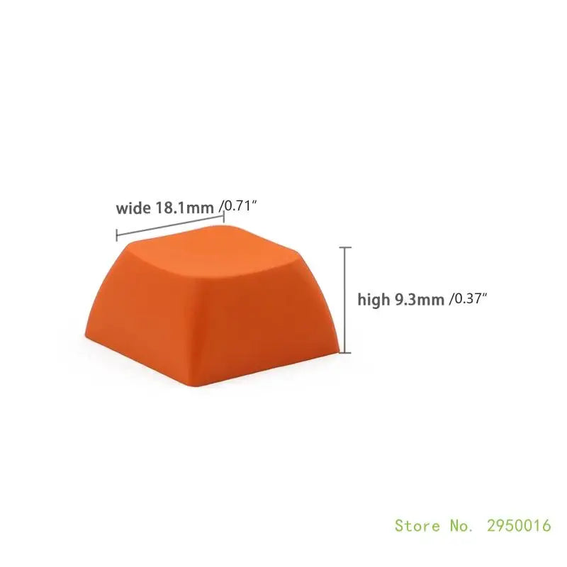 20 Pieces PBT Not Engraving Blank Keycap XDA Height 1U Dyeing Sublimation for Key Caps for Cherry Mx Switches CB DROPSHIPPING
