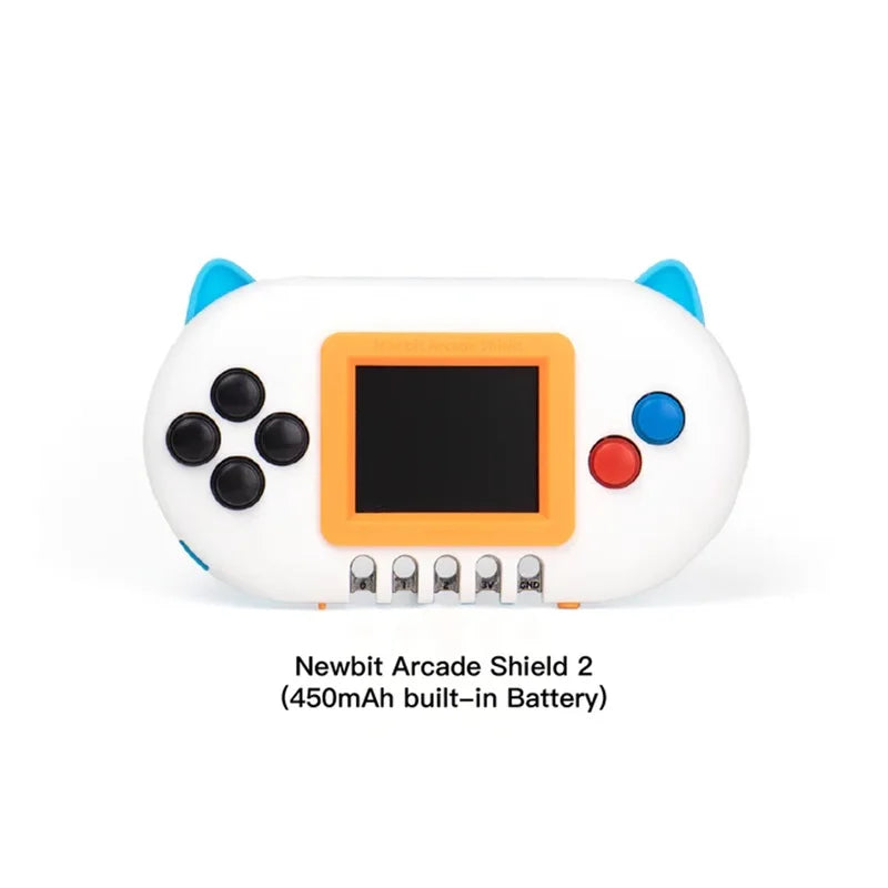KittenBot Newbit Arcade Shield V2 Upgraded Expansion Board  for Micro:bit V2 Programmable Gamepad with Stylish Case CB DROPSHIPPING