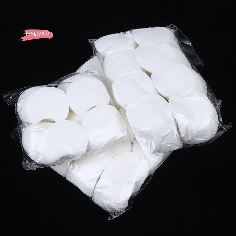 Bulk Pack Disposable Makeup Cotton Pads 60/300/600/1200Pcs Soft Pearl Notched Design Facial Cleansing Remover Pads Cosmetic Tool CB DROPSHIPPING