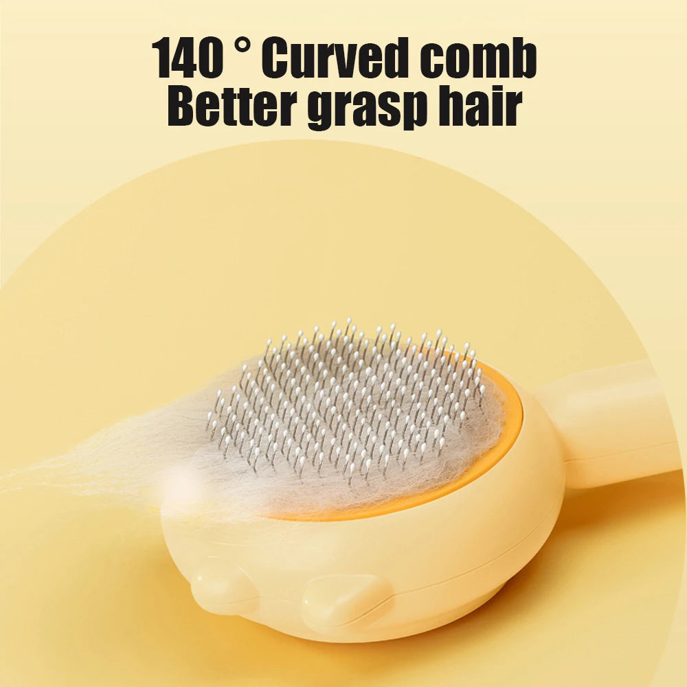 Self Cleaning Slicker Brush for Dog Cat Pet Comb Remover Undercoat Tangled Hair Massages Particle Cat Combs Improves Circulation CB DROPSHIPPING