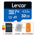 Lexar Micro SD Card New Original 128GB 32GB 64GB 256GB 512GB Memory Card A1 A2 Class10 TF Flash Card for Drone Sport Camcorder