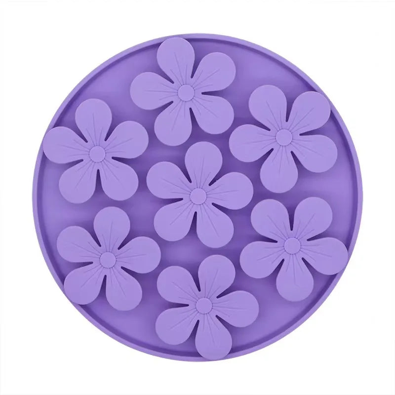 Pet Products Mat For Dogs Cats Slow Food Bowls With Suction Cup Feeding Food Silicone Lick Pad Dog Slow Feeders Treat Dispensing CB DROPSHIPPING